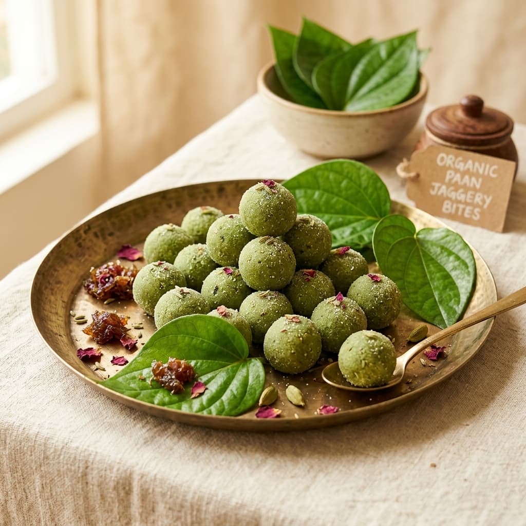 Betel Leaf Jaggery Paan Shots